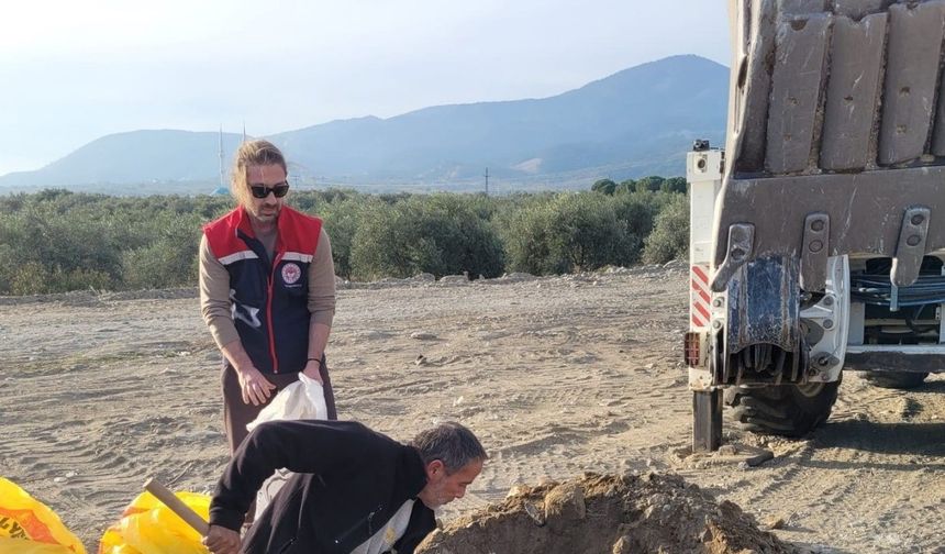 Buharkent’te toprak analizi yapıldı