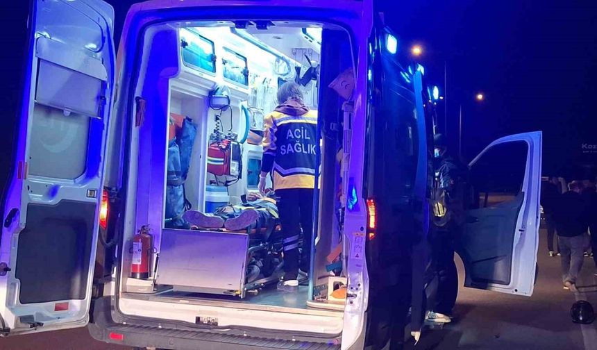 Kontrolden Çıkan Araç Devrildi: 2 Yaralı