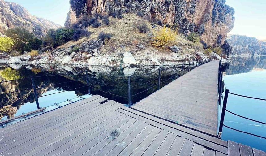 Elazığ’da yenilenen kanyonlar, ziyaretçilerini bekliyor