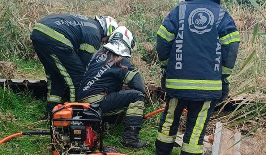 Fosseptik Çukuruna Düşen Köpeğin İmdat Çığlığı