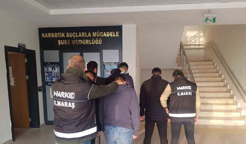 Kahramanmaraş’ta Narkotik Operasyonu: 7 Şüpheli Tutuklandı