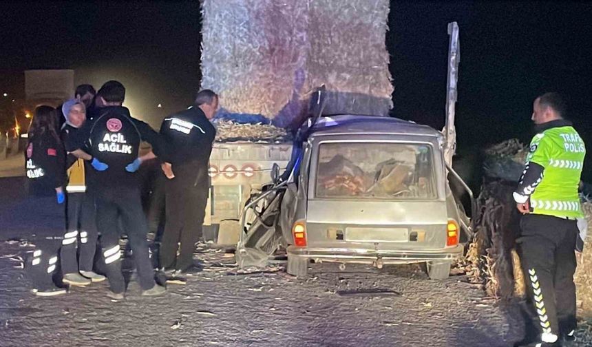 Karaman Yolunda Feci Kaza: Karı-Koca Hayatını Kaybetti