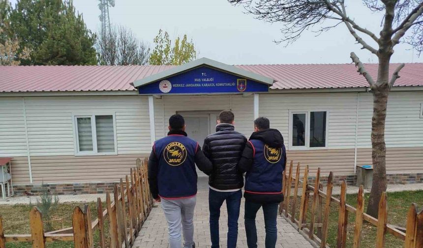 Muş’ta dolandırıcılık suçundan aranan hükümlü yakalandı