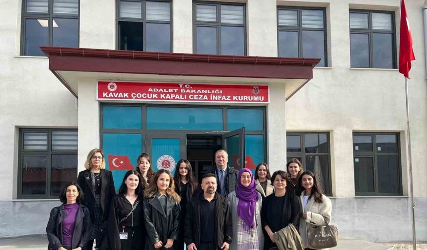 OMÜ'den Ceza İnfaz Kurumu'ndaki Çocuklara İletişimle Destek