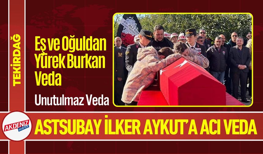 Şehit Astsubay İlker Aykut Parkasıyla Uğurlandı