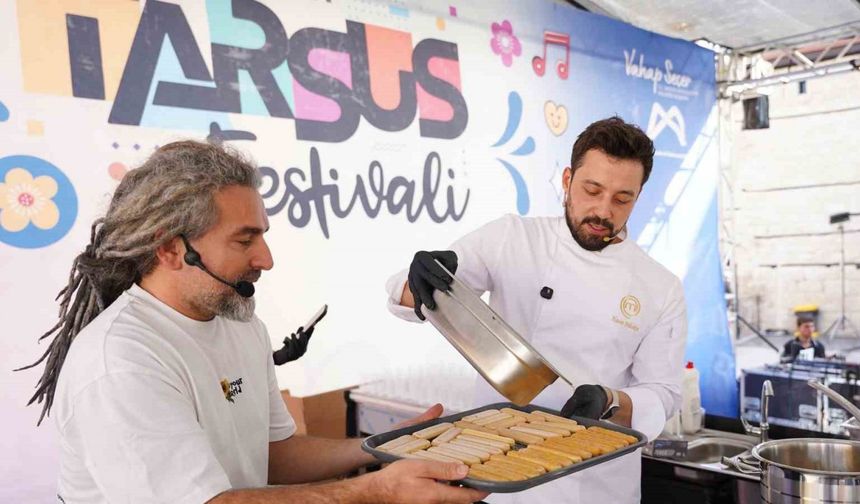 Tarsus Festivali’nde Gastronomi Şöleni