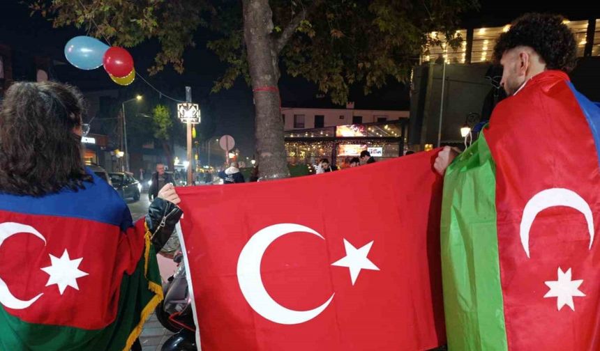 Tekirdağ’da Karabağ Zaferi Coşkusu