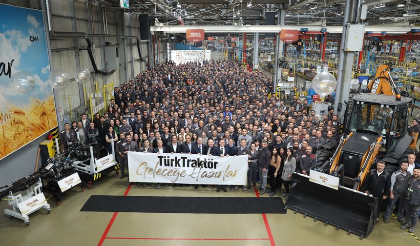 TürkTraktör'den Üretim Rekoru