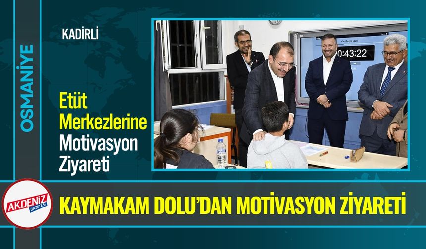 Osmaniye Kadirli'de Eğitimin Çıtası, Projelerle Yükseliyor