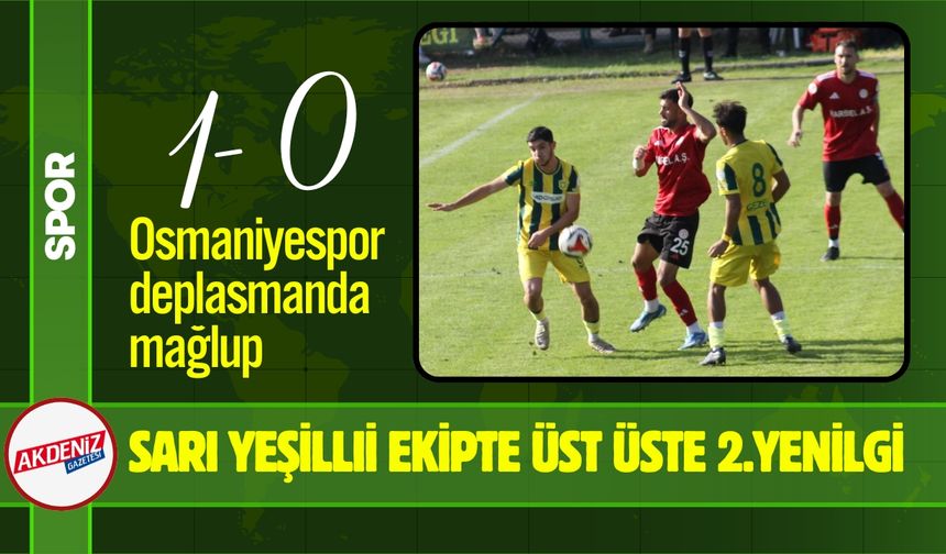 Osmaniyespor, Ağrı'dan Eli Boş Dönüyor