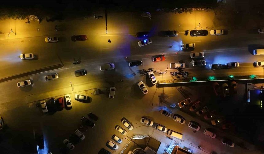 Üniversite Bölgesinde Araçlar Tek Tek Arandı