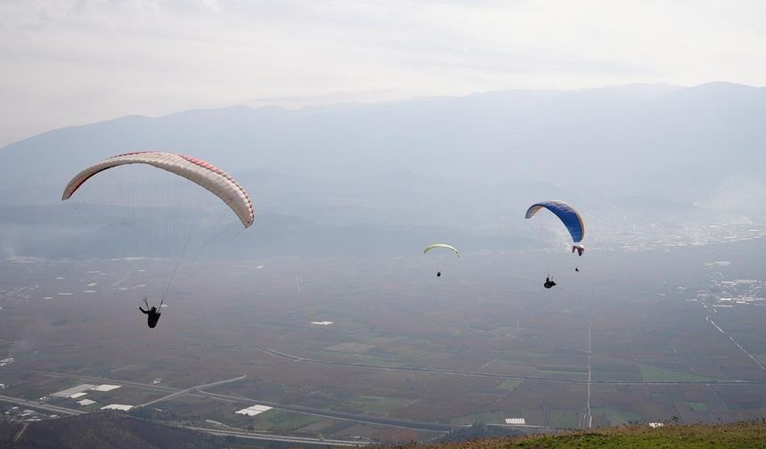 Yanan ormanlar için gökyüzünden paraşütle tohum yağdı