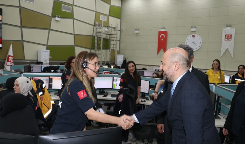 Adana'da 15 Yeni Ambulans 5 Aralık’ta Hizmete Giriyor