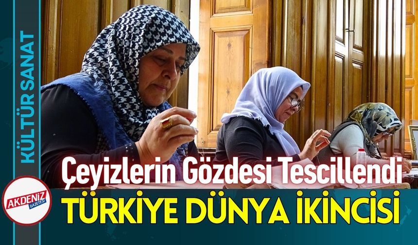 Antep İşi Nakışı UNESCO Dünya Mirası Listesi'nde