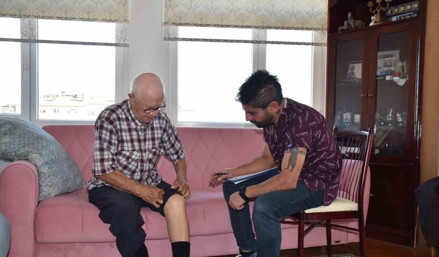 Atakum’da 225 aileye evde bakım desteği