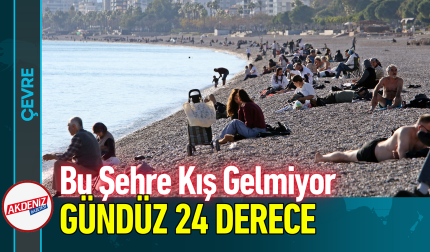 Bu Şehre Kış Gelmiyor: Gündüz 24 Derece!