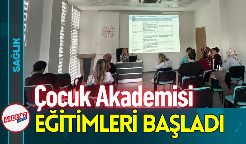 Çocuk Akademisi Eğitimleri Başladı!