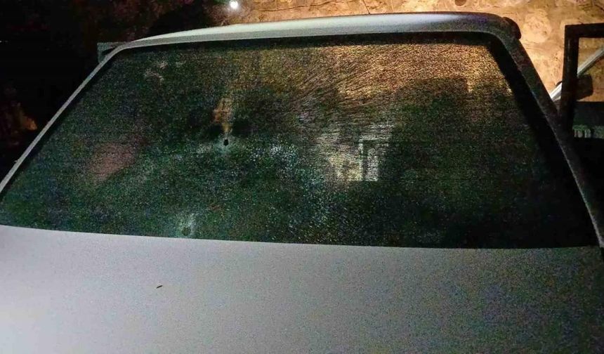 Çorum’da park halindeki otomobil kurşunlandı