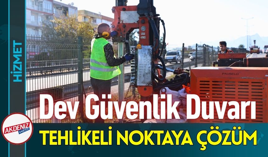 Gazi Bulvarı'na 13 Bin Metre Otokorkuluk