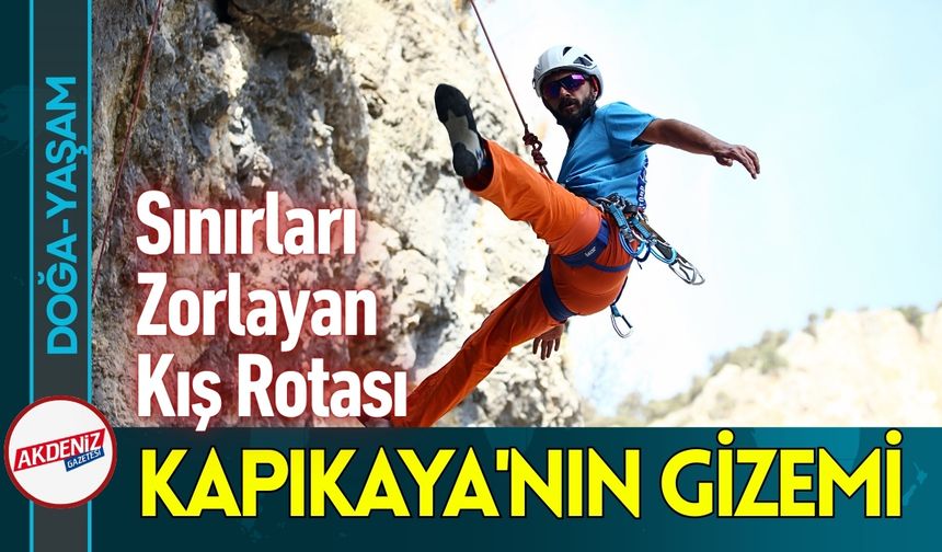 Kapıkaya Kanyonu Kışın Dağcıları ve Doğaseverleri Ağırlıyor