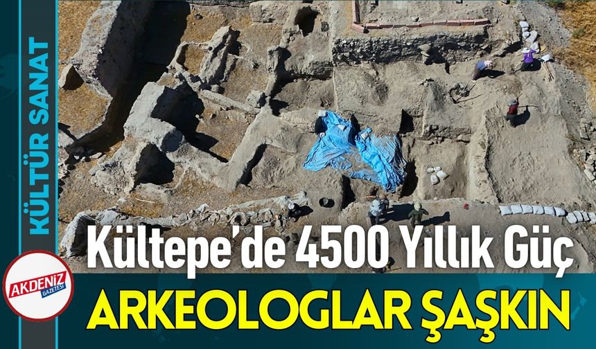 Kültepe'de Sarayın İçinde Yeni Bir Saray Gün Yüzüne Çıkıyor