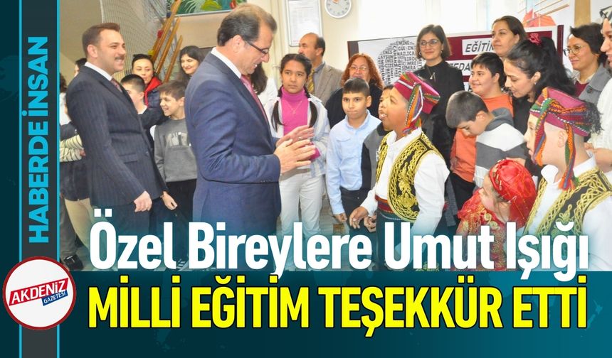 Manisa'da Özel Bireylere Yaşam Becerileri Atölyesi