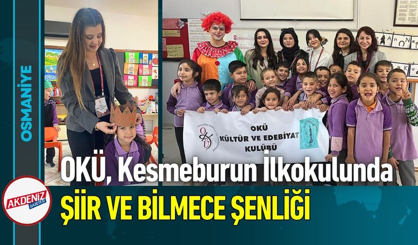 OKÜ'lü Öğrencilerden Köy Okullarına Kültürel Destek!