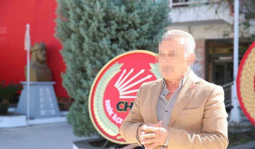 Rüşvet İddiasında Eski CHP Serik İlçe Başkanına Ev Hapsi