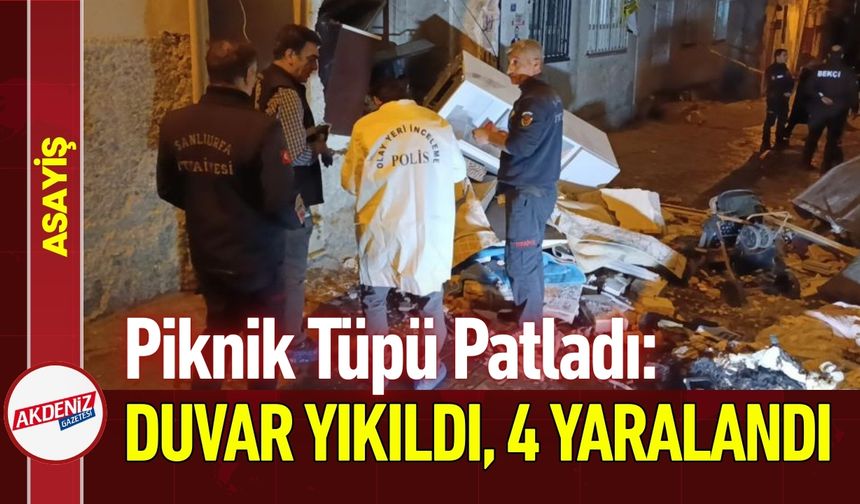 Piknik Tüpü Patladı: Anne ve Çocukları Yaralı