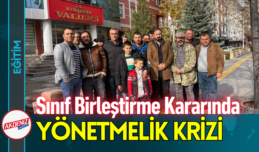 Sınıf Birleştirme Kararında Yönetmelik Krizi!