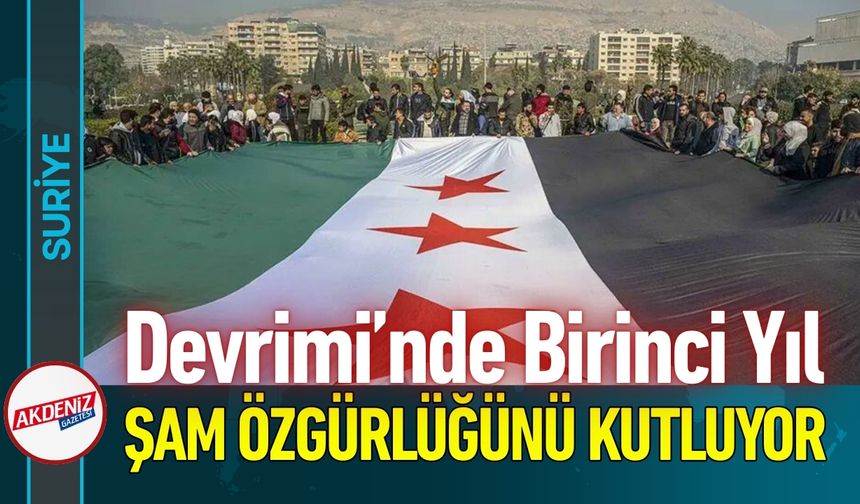 Suriye Devrimi’nde Bir Yıl: Şam Özgürlüğünü Kutluyor