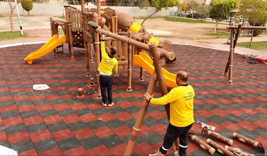 Tarsus'ta Gaspıralı Parkı'na Güvenli ve Modern Yüz