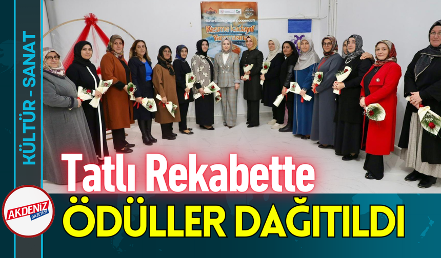 Tatlı Rekabette Ödüller Dağıtıldı!