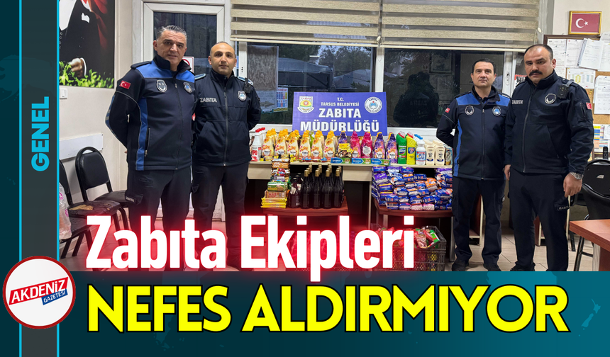 Zabıta Ekipleri Nefes Aldırmıyor!
