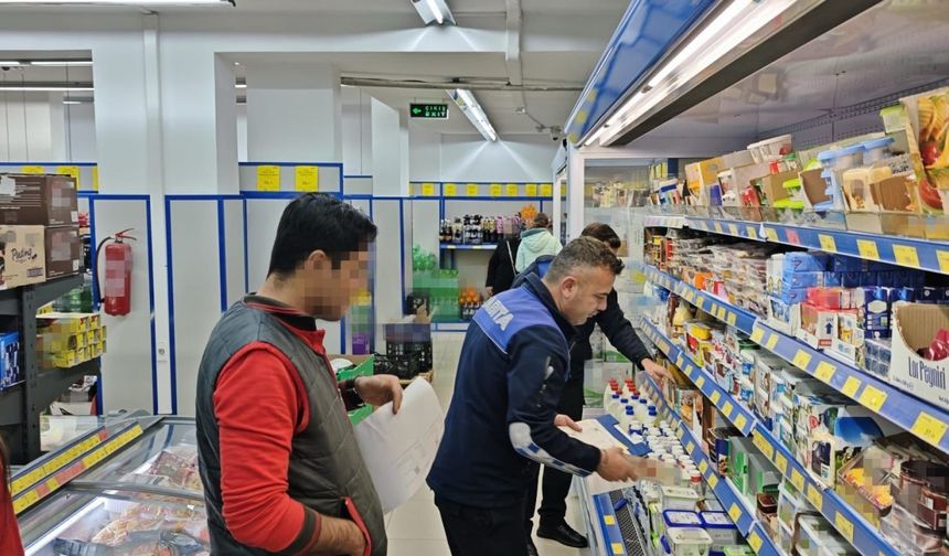 Manisa’da zincir marketlere sıkı denetim