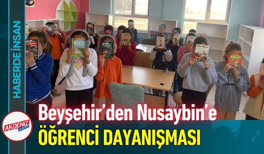 Beyşehir’den Nusaybin’e Öğrenci Dayanışması!
