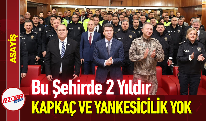 Bu Şehirde 2 Yıldır Kapkaç ve Yankesicilik Yok!