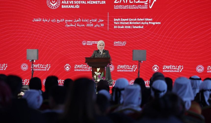 Emine Erdoğan: “Her Çocuk İnsanlık Ailesine Emanettir!”