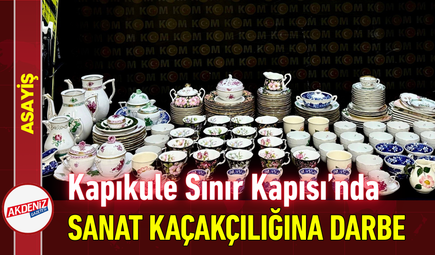 Kapıkule Sınır Kapısı’nda Sanat Kaçakçılığına Darbe!