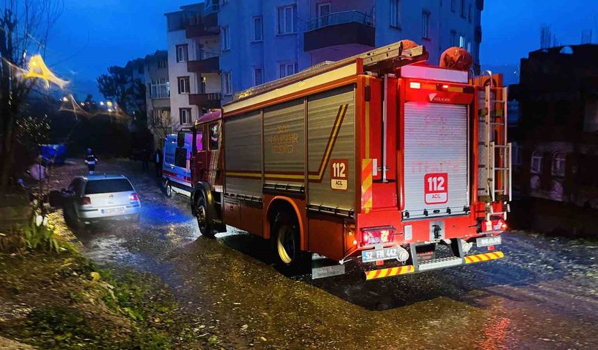 Ordu'da asılsız yangın ihbarı ekipleri alarma geçirdi
