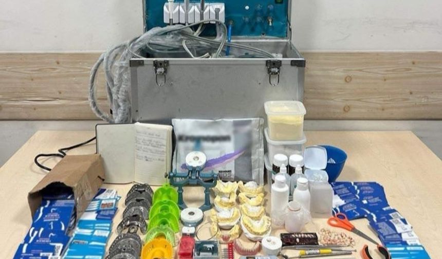Ruhsatsız Dişçiye Gözaltı Kararı