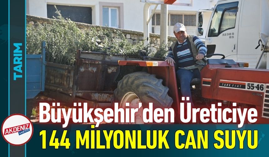 Tarımda 144 Milyonluk Dev Atılım: Üreticiye Rekor Destek