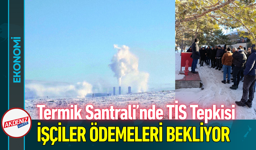 Termik Santrali’nde TİS Tepkisi: İşçiler Ödemeleri Bekliyor!