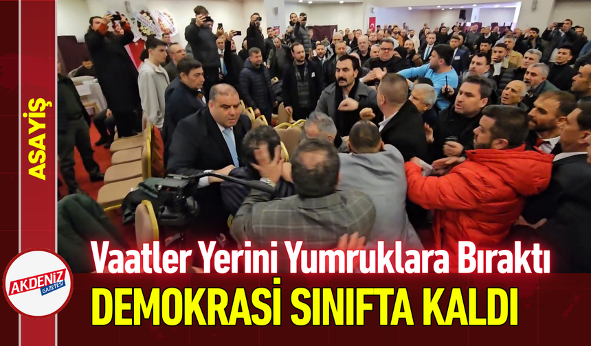 Vaatler Yerini Yumruklara Bıraktı: Demokrasi Sınıfta Kaldı!