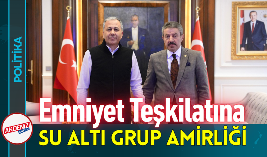 Emniyet Teşkilatına Su Altı Grup Amirliği!