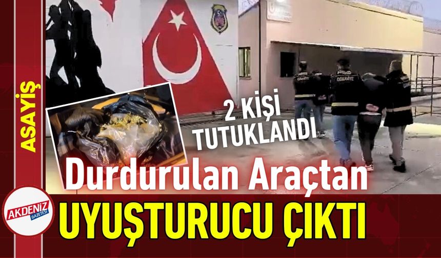 Osmaniye'de Araçtan 6 Kilo 650 Gram Skunk Ele Geçirildi