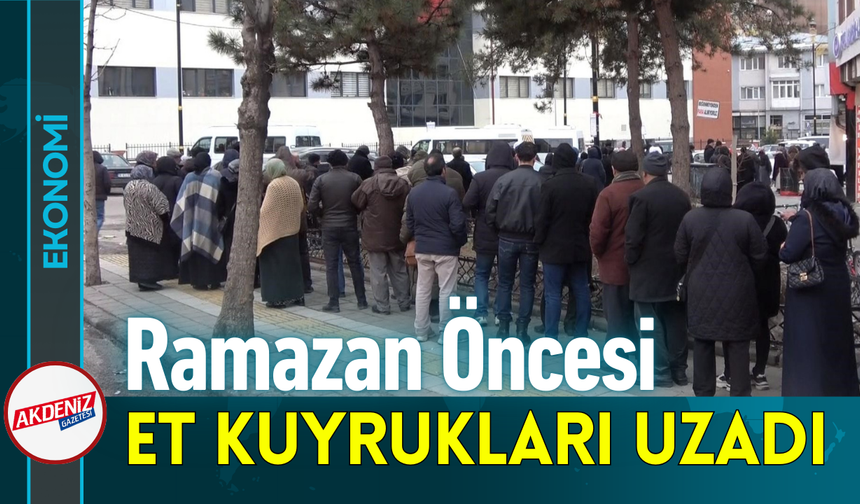 Ramazan Öncesi Et Kuyrukları Uzadı!
