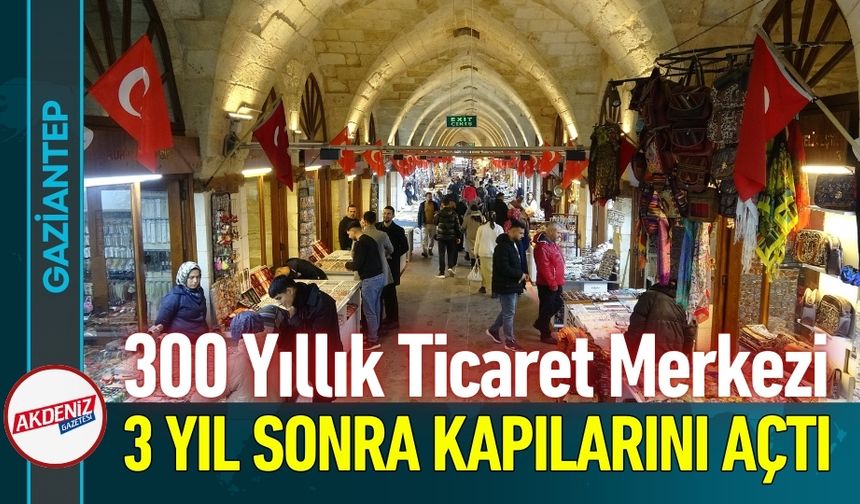 Asrın Felaketinden Sonra 300 Yıllık Bedesten Cıvıl Cıvıl