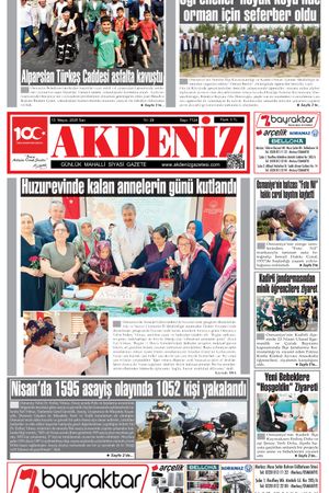 Akdeniz Gazetesinde 13 Mayıs 2025'te Hangi Haberlere Yer Verildi