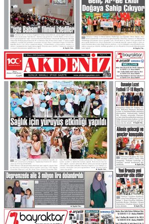 Akdeniz Gazetesinde 14 Mayıs 2025'te Hangi Haberlere Yer Verildi